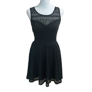 ❤️Three Hearts XS Black Lace Dress